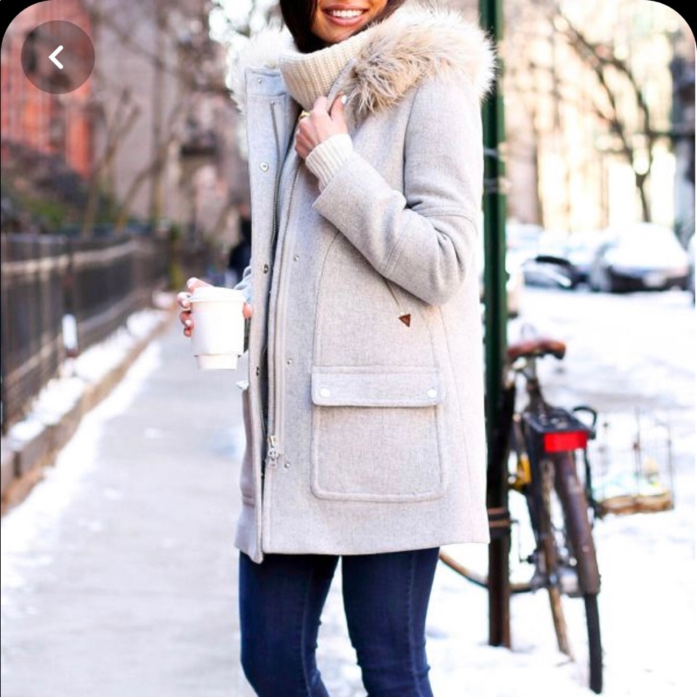 J.Crew Chateau Parka Size 4